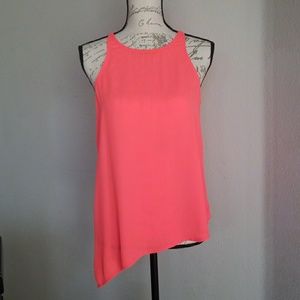 Express nwt bright pink/orange tank/tunic